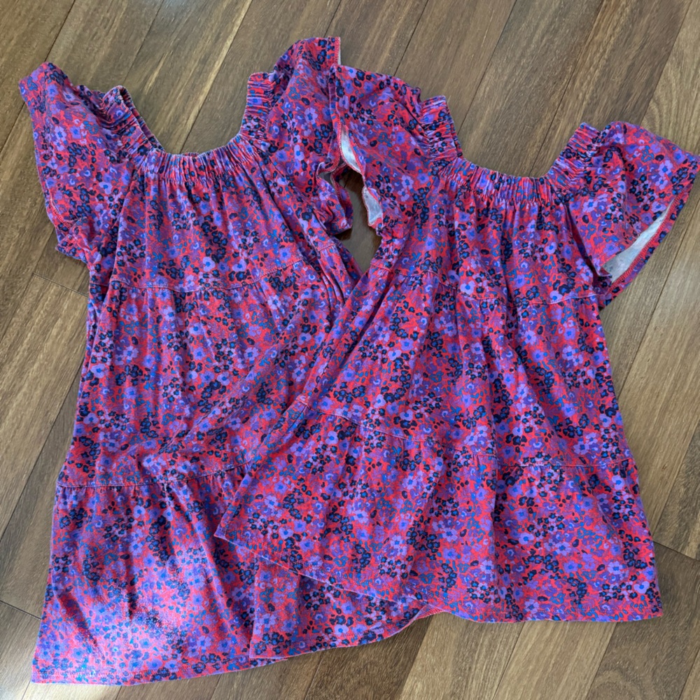 Sister Bundle Size 3 & 5 GAP Baby Doll Cotton Dress Set